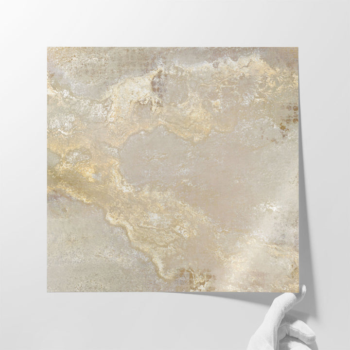 Golden Stream - Canvas Print Wall Art
