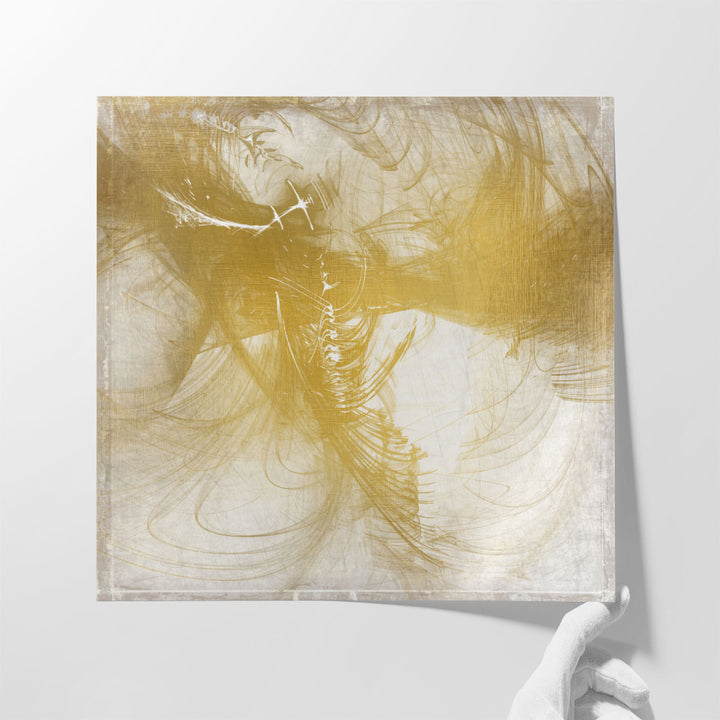 Elegant hallway artwork with soft tones