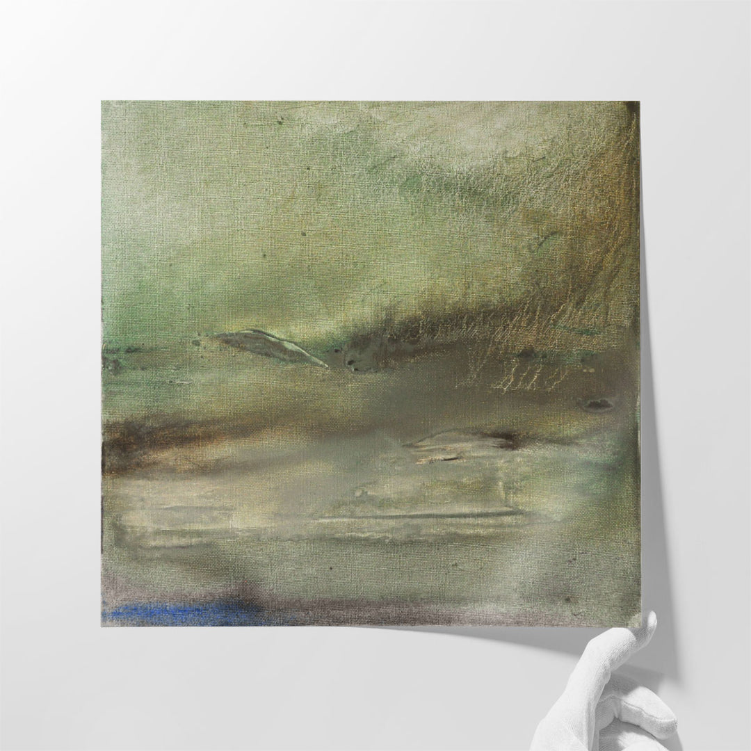 Primordial Vista Neutral - Canvas Print Wall Art