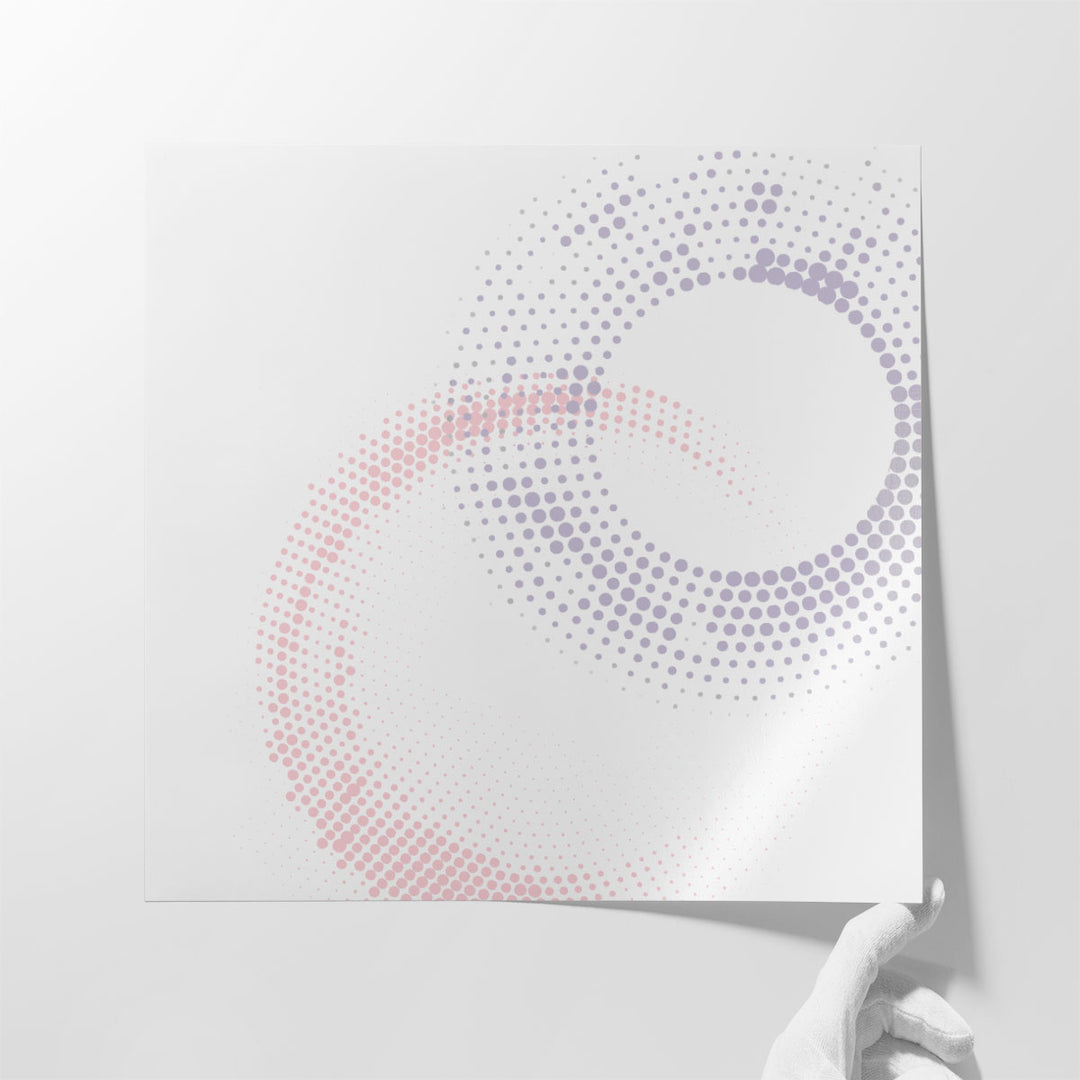 Soft Circle 2 - Canvas Print Wall Art