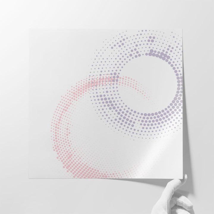 Soft Circle 2 - Canvas Print Wall Art