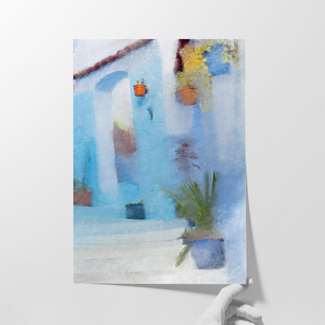 Up the Stairs 2 - Canvas Print Wall Art