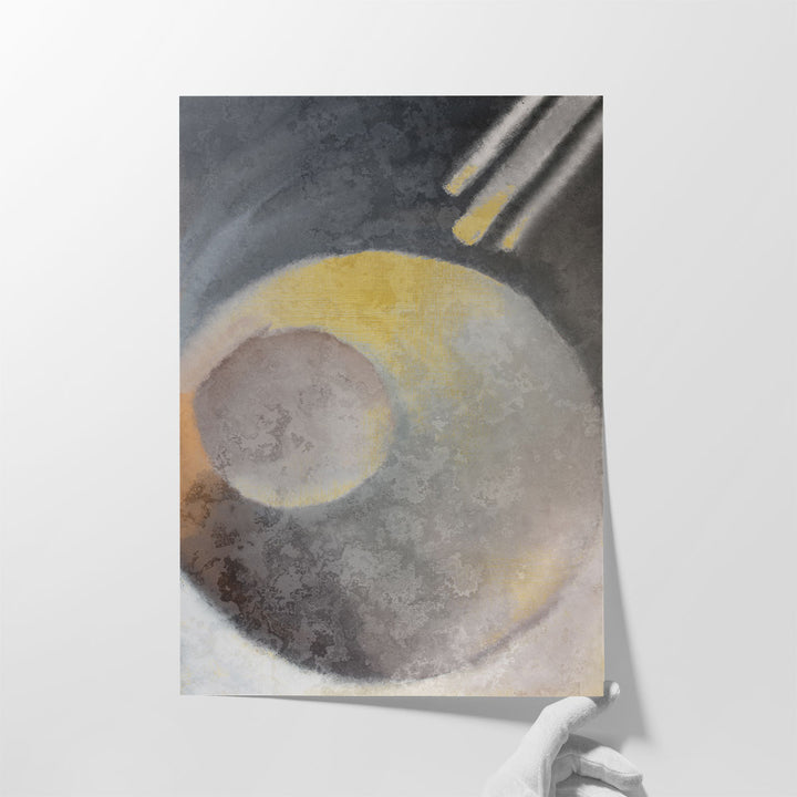 Concrete Circle 2 - Canvas Print Wall Art