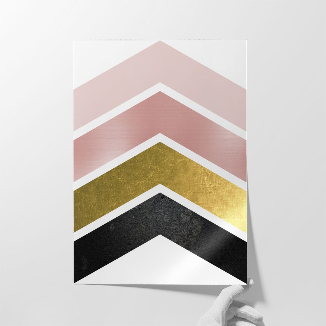 abstract geometric wall art clean lines