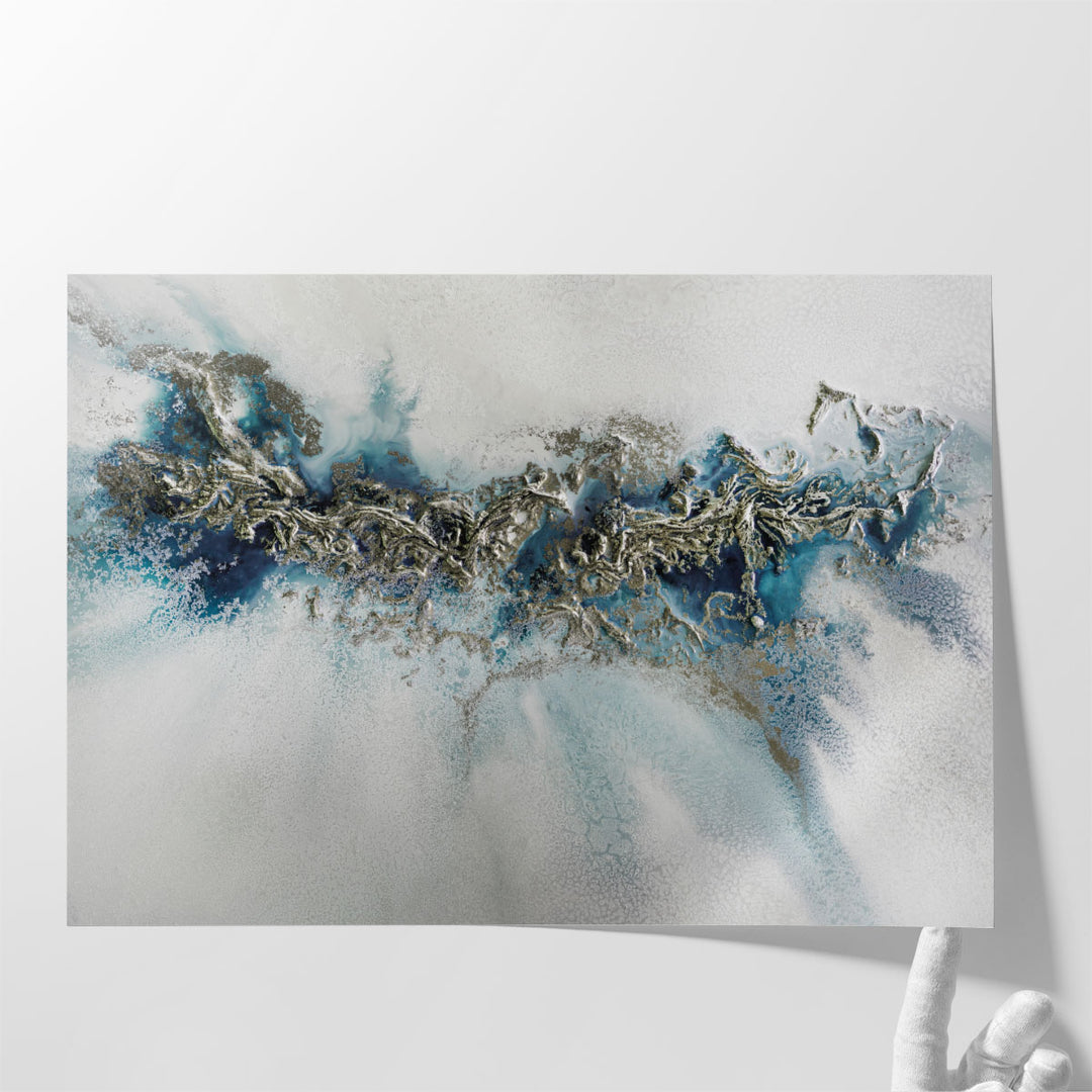 Bedroom prints with abstract neutral tones