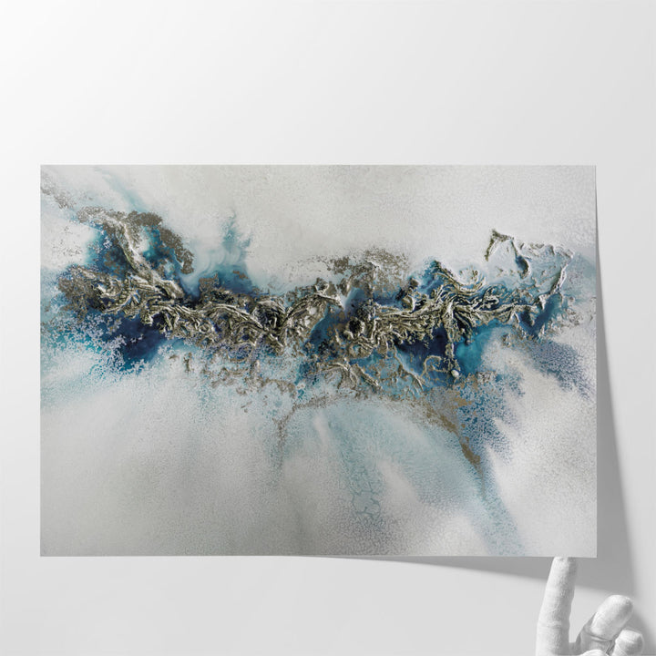 Bedroom prints with abstract neutral tones