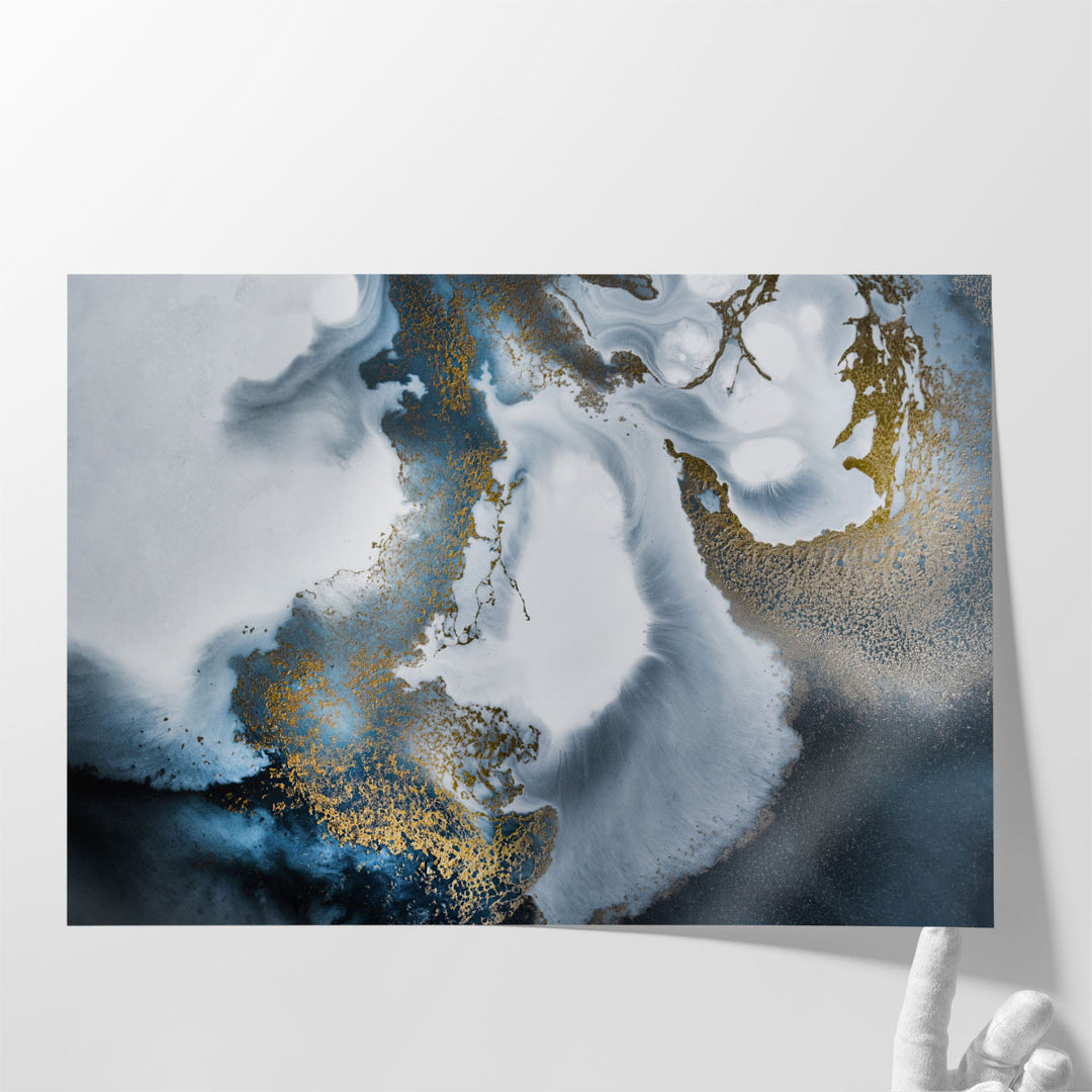 Midnight Motion - Canvas Print Wall Art
