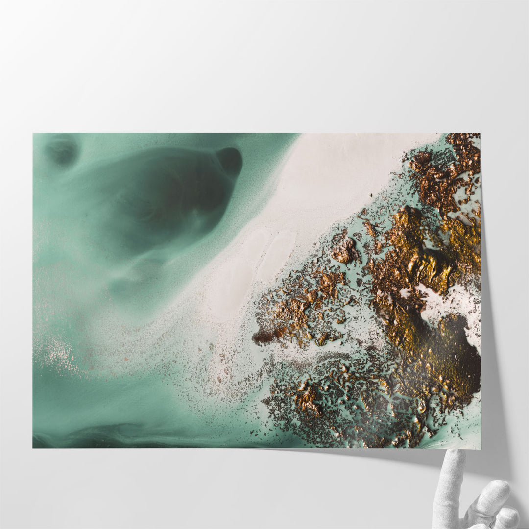 On The Rocks - Canvas Print Wall Art