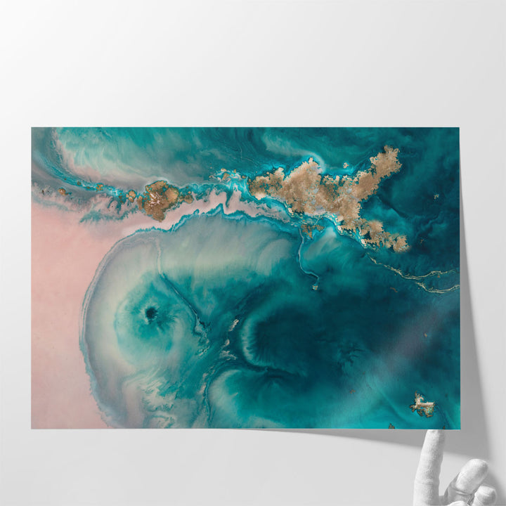 Reef Currents - Canvas Print Wall Art