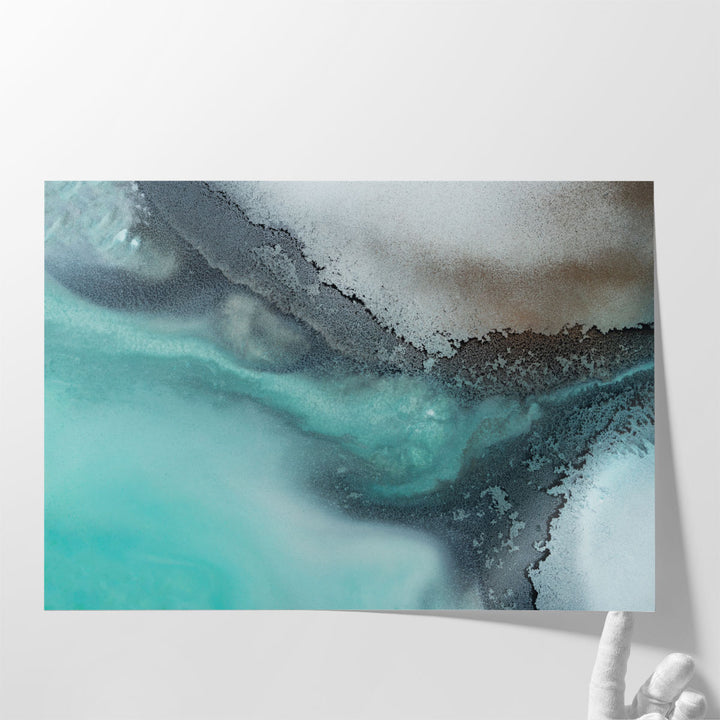 Subtle Sea Echo - Canvas Print Wall Art