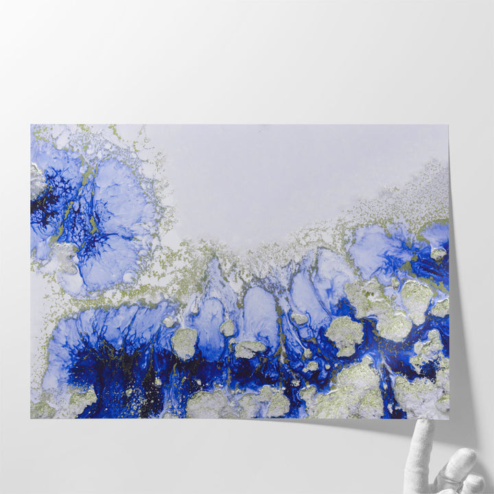 Hallway artwork with modern texture