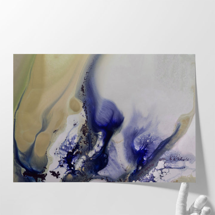 Whirls Of The Waterscape - Canvas Print Wall Art