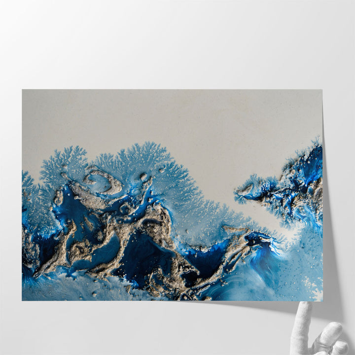 Large digital art prints for bedroom focal point