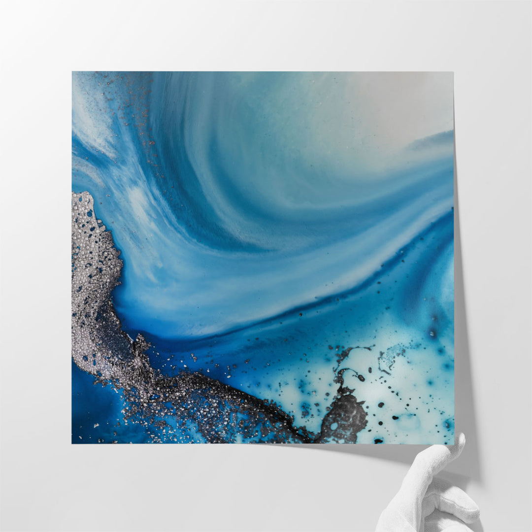 Shallow Sea Square 2 - Canvas Print Wall Art