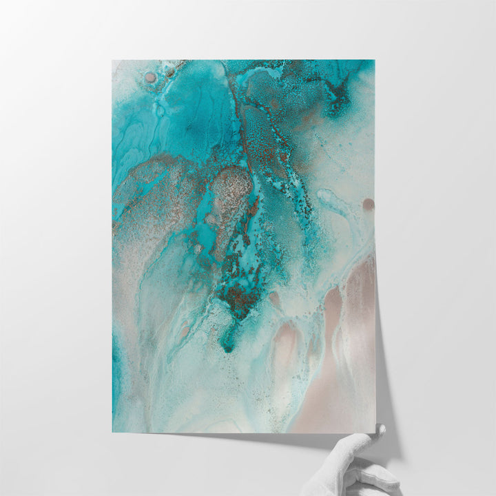 Coral Sea Flow 2 - Canvas Print Wall Art