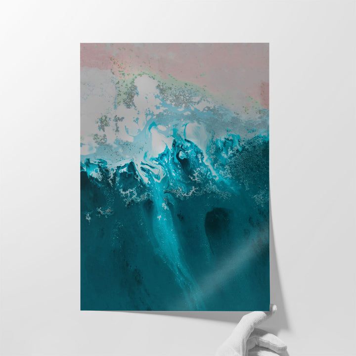 Drop off Trickle - Canvas Print Wall Art