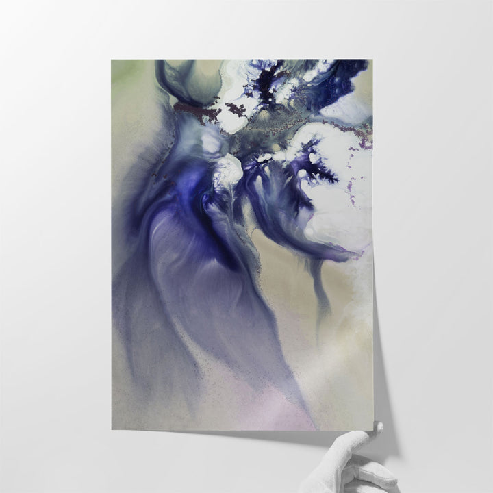 Indigo Rhapsody 1 - Canvas Print Wall Art