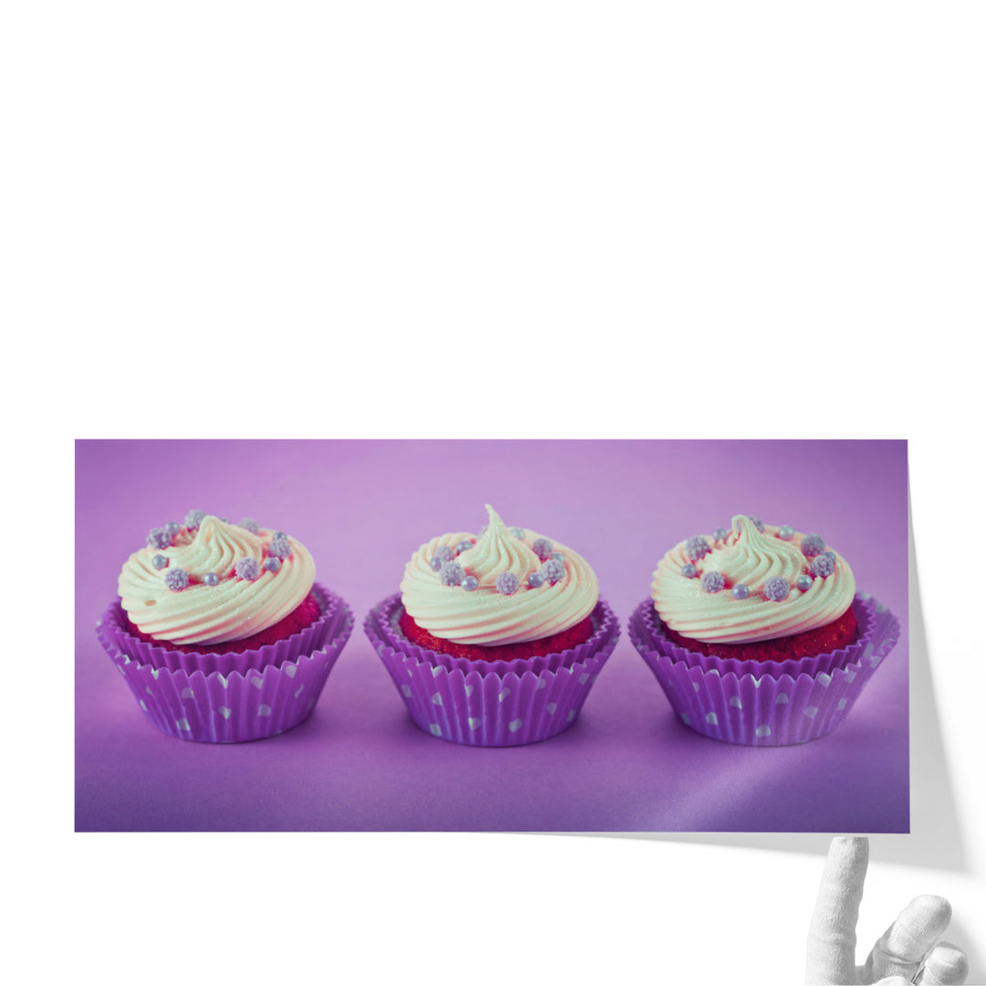 Large Dining Room Art – oversized cupcake wall piece