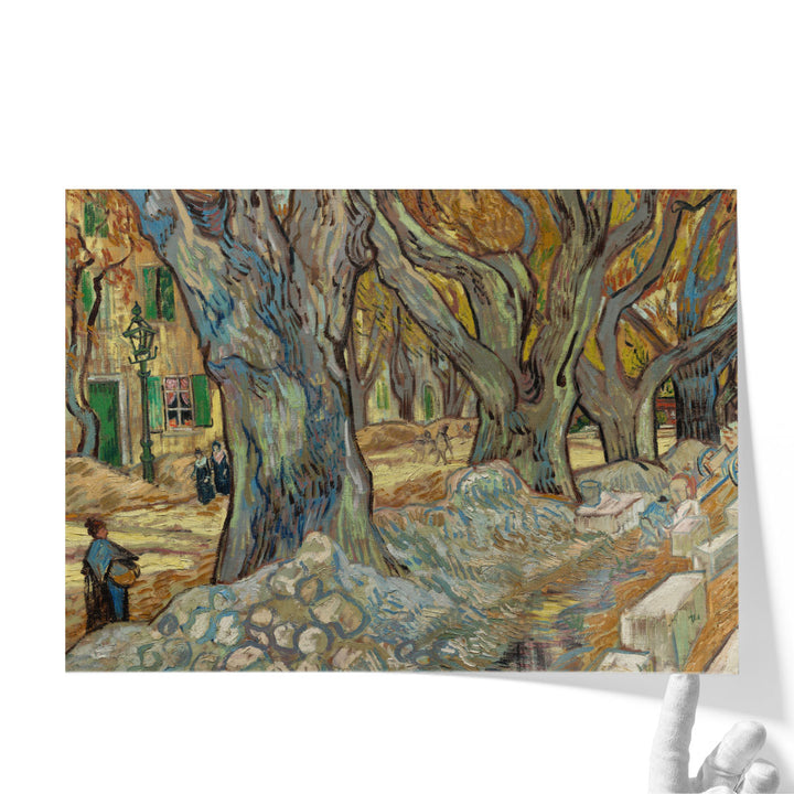 The Large Plane Trees,1889 - Canvas Print Wall Art