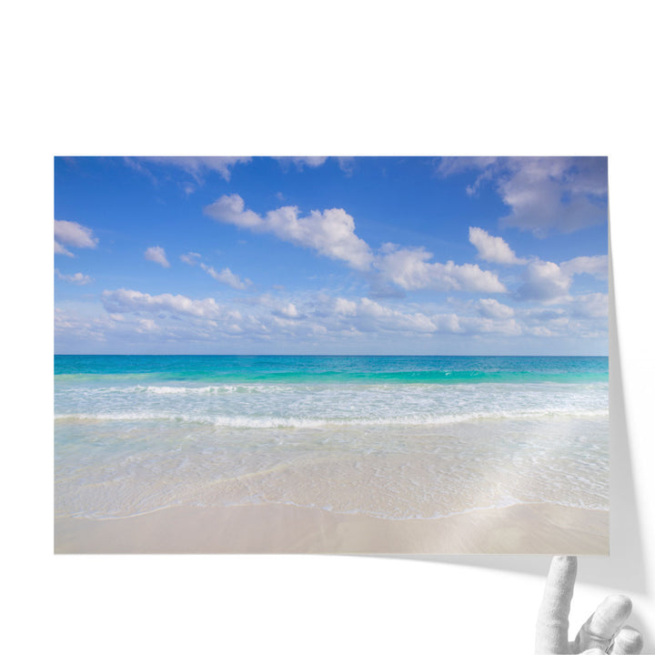 Cancun Beach, Mexico - Canvas Print Wall Art