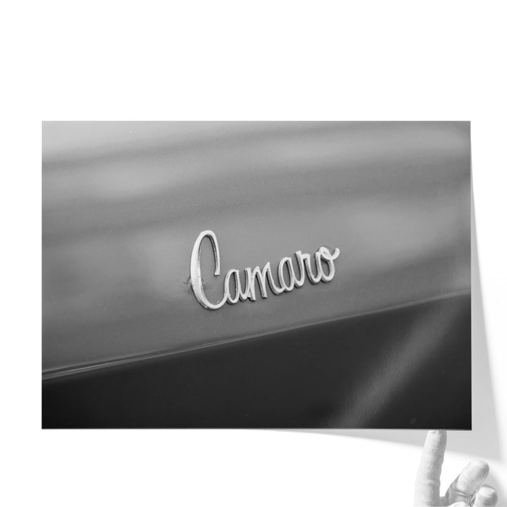 Camaro Car Logo - Canvas Print Wall Art