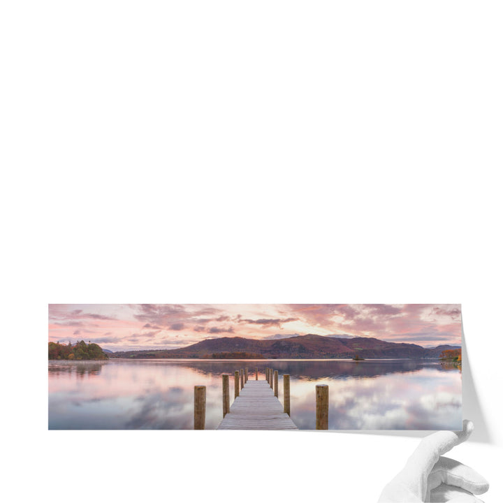 Derwentwater Pier III - Canvas Print Wall Art