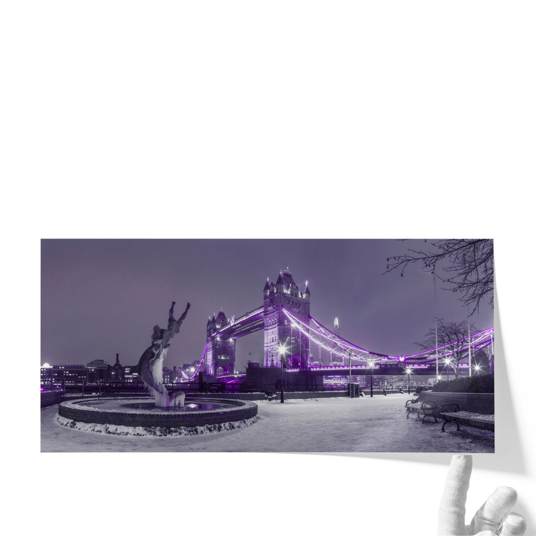 Dolphin Fountain , London - Canvas Print Wall Art