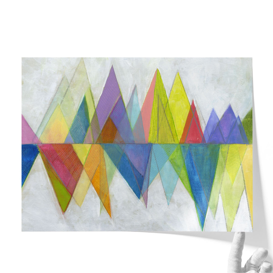 Asym Tri 1 - Canvas Print Wall Art