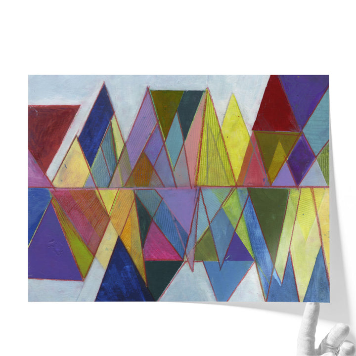 Asym Tri 2 - Canvas Print Wall Art