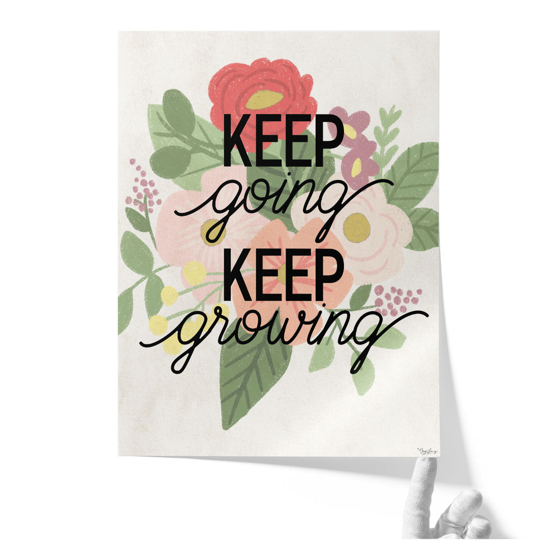 Keep Growing - Canvas Print Wall Art