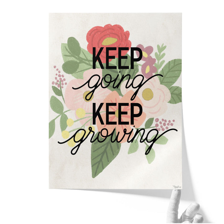 Keep Growing - Canvas Print Wall Art