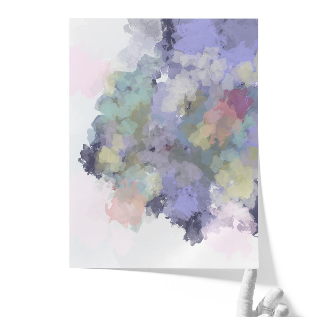 Lavender Watercolor - Canvas Print Wall Art