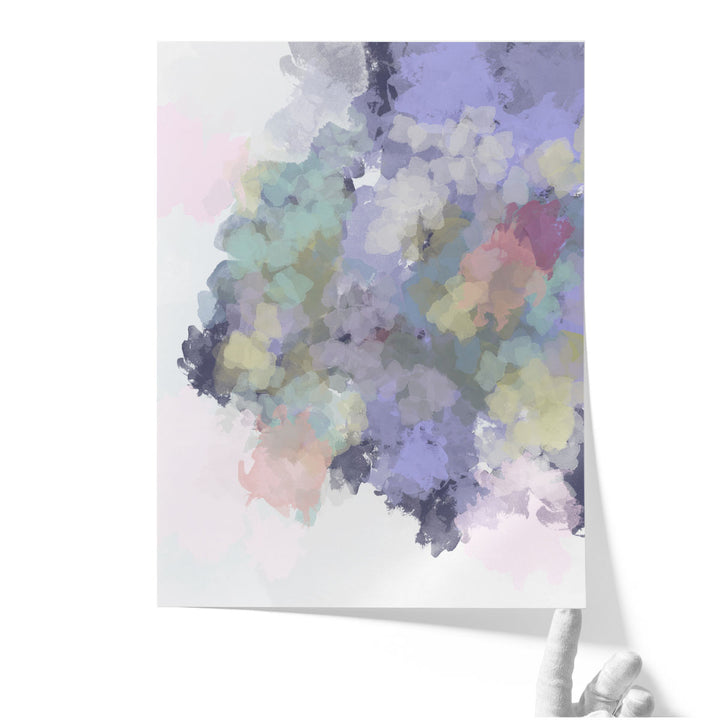 Lavender Watercolor - Canvas Print Wall Art
