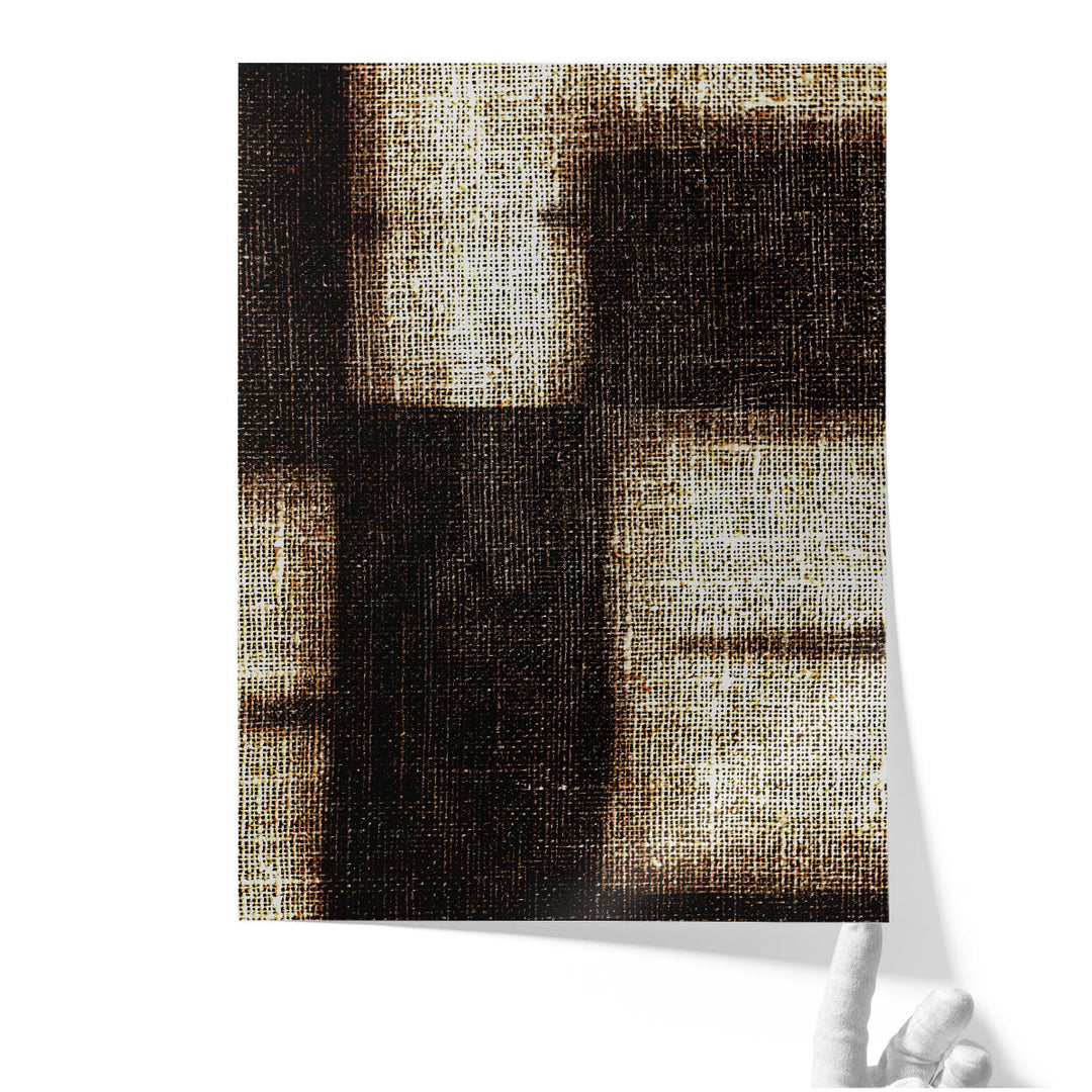 Burnt Jute - Canvas Print Wall Art