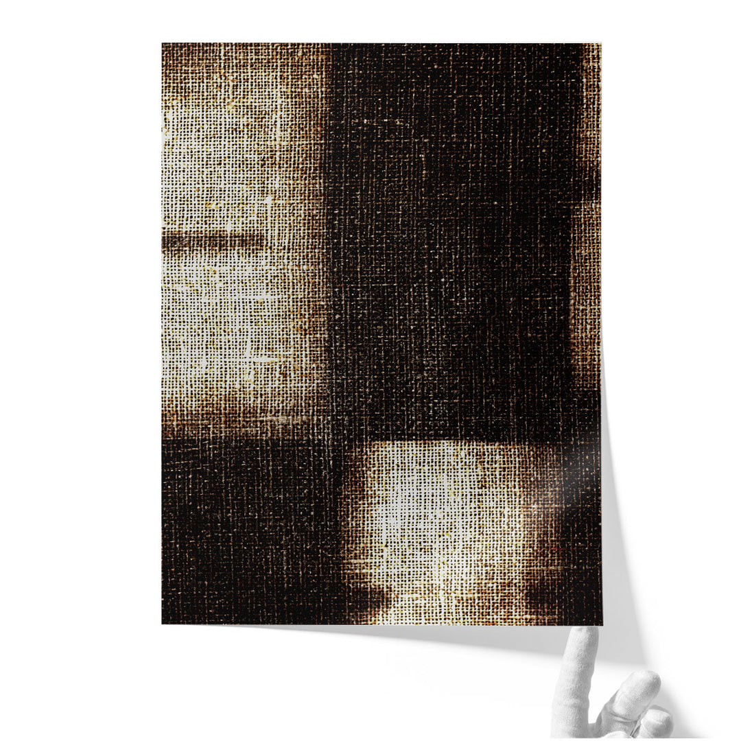 Burnt Jute 2 - Canvas Print Wall Art