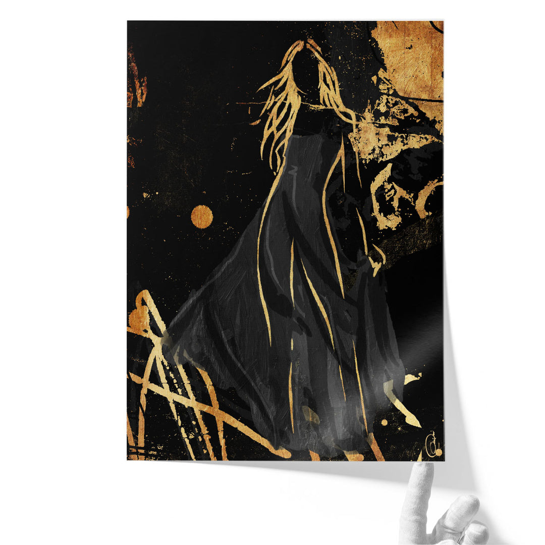 Gold In The Wind - Canvas Print Wall Art