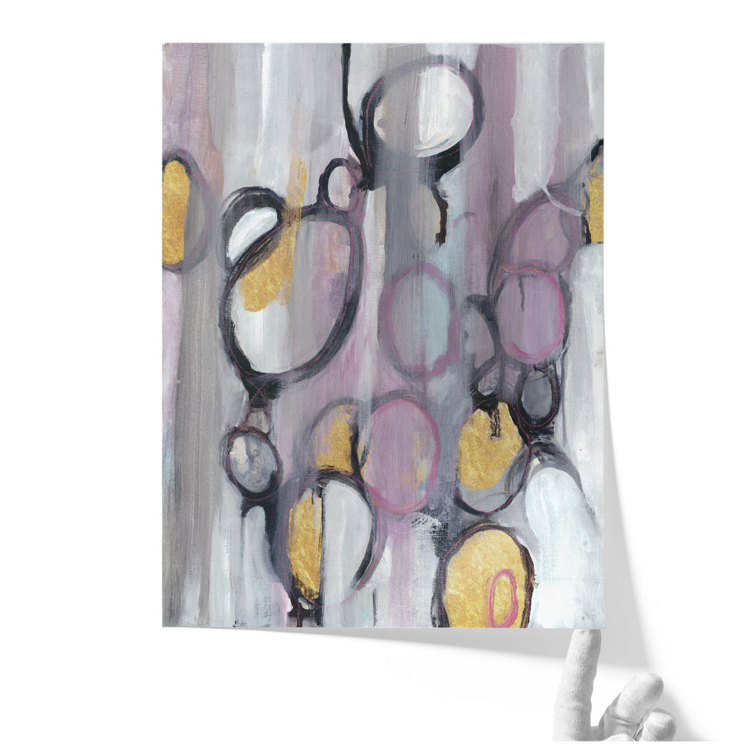 Bubbly Lavender - Canvas Print Wall Art