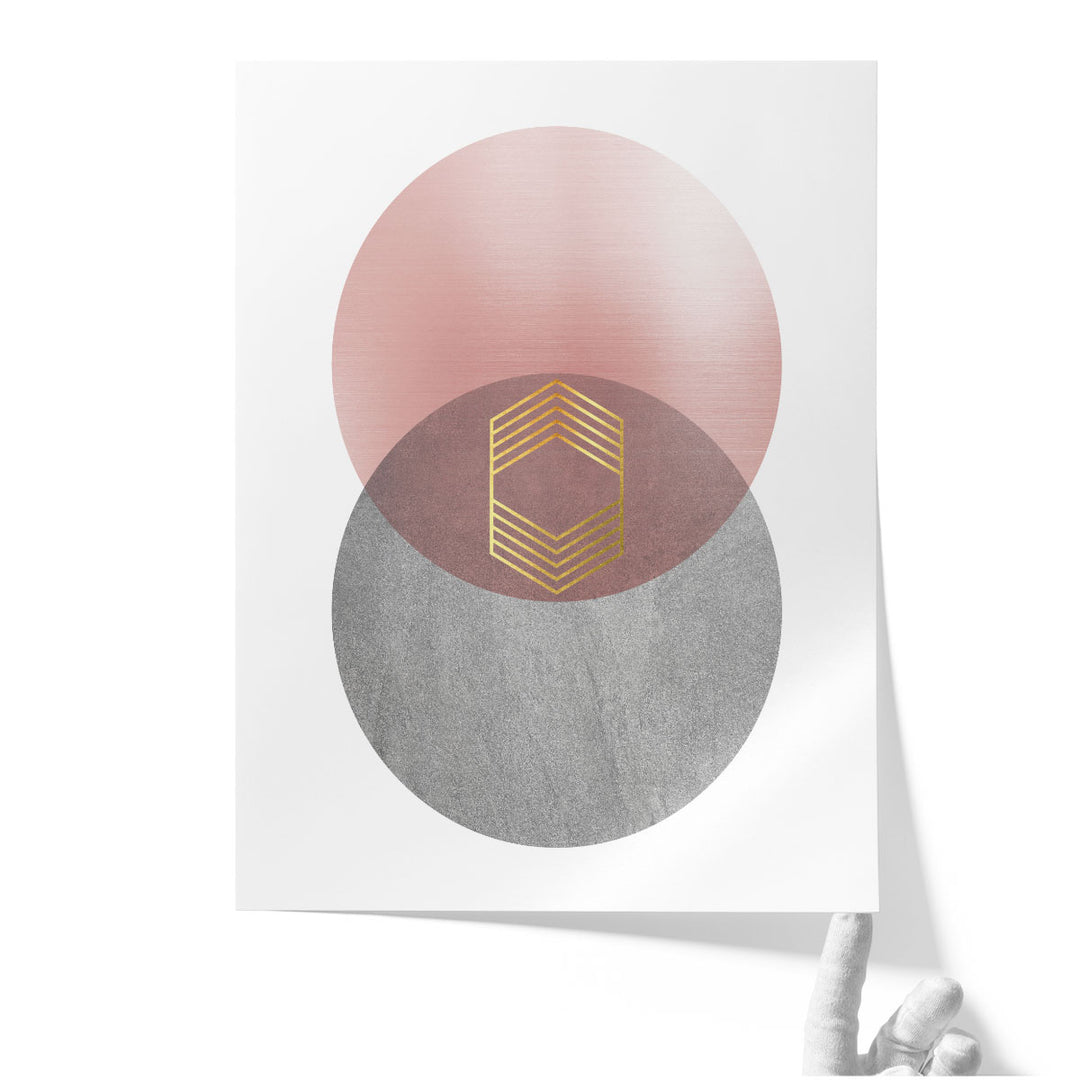 Deco Geo 2 - Canvas Print Wall Art