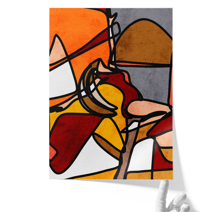 Desired Flow 2 - Canvas Print Wall Art