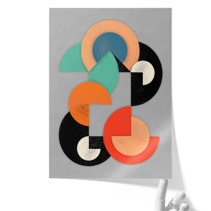 Geometric Breakthrough 1 - Canvas Print Wall Art