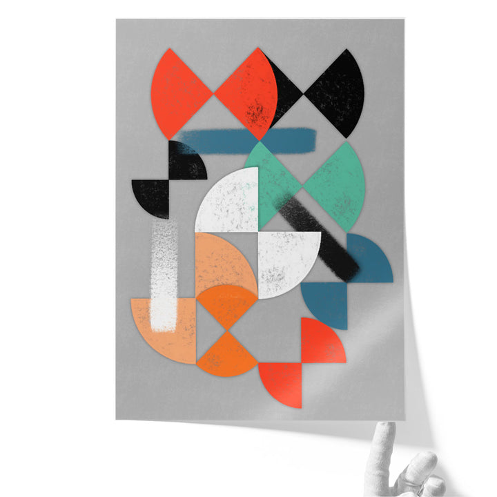 Geometric Breakthrough 3 - Canvas Print Wall Art