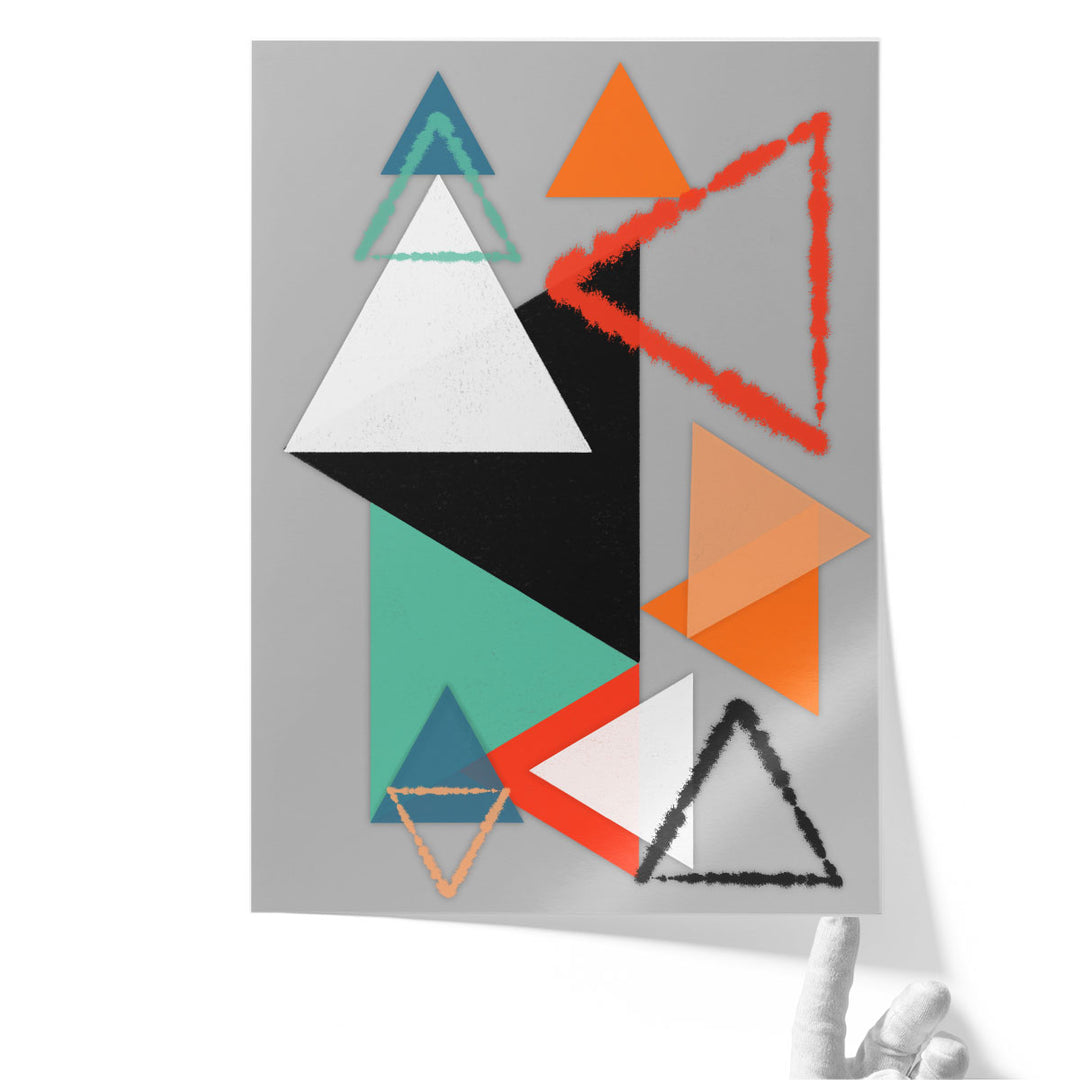 Geometric Breakthrough 4 - Canvas Print Wall Art