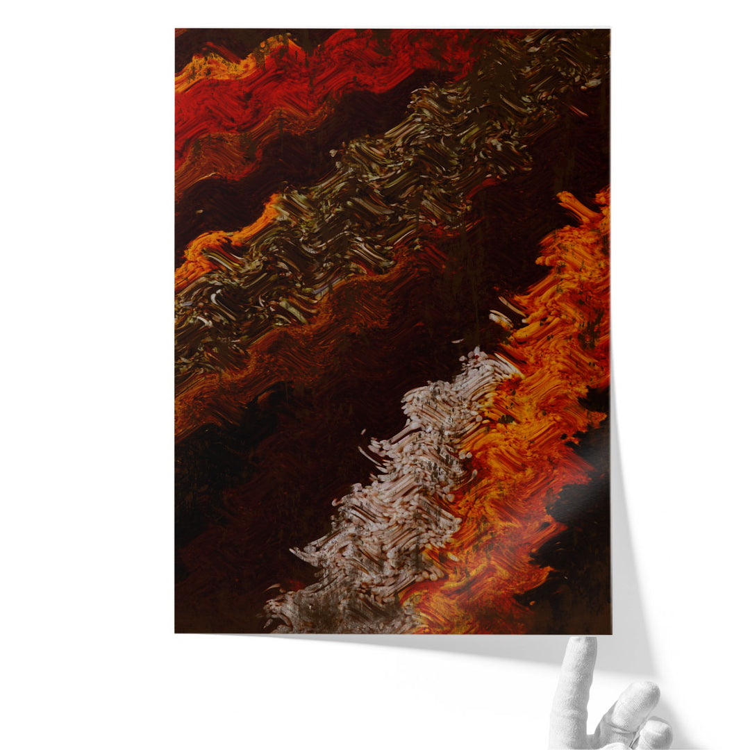 Spicy Warp - Canvas Print Wall Art