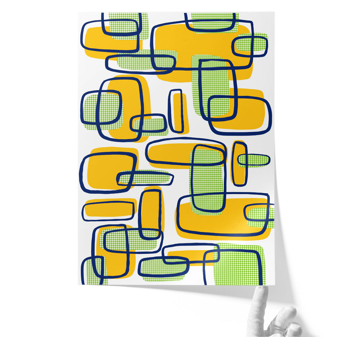 Squared Space 1 - Canvas Print Wall Art