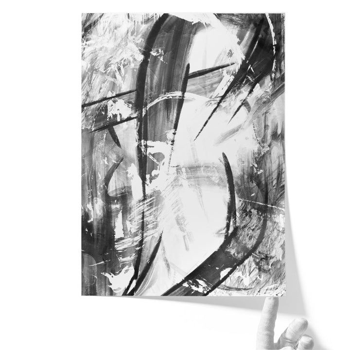 Sting Black And White - Canvas Print Wall Art