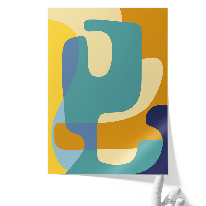 Vibrant Theory 1 - Canvas Print Wall Art