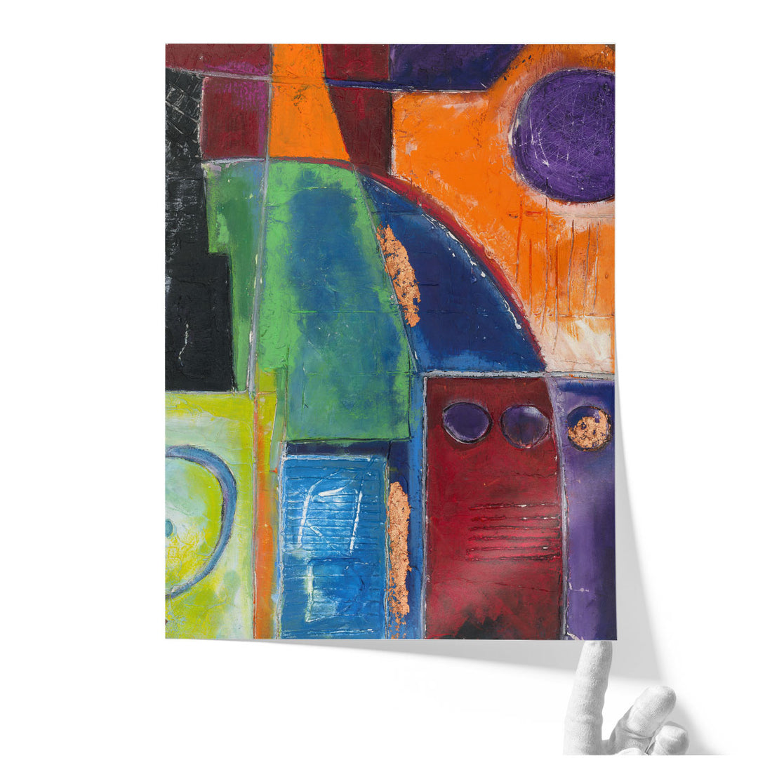 Cosmic Color 2 - Canvas Print Wall Art