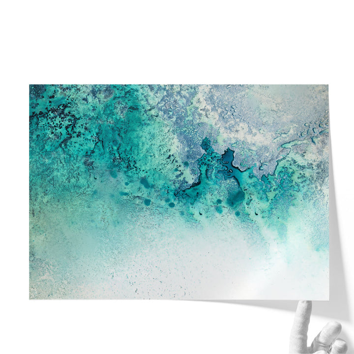 Turquoise Whispering - Canvas Print Wall Art