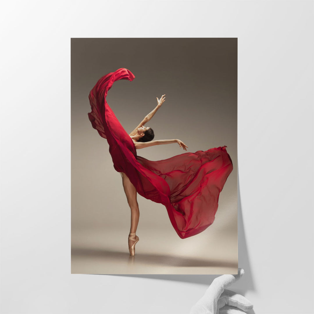 Whispers of Ballet 1 - Canvas Print Wall Art