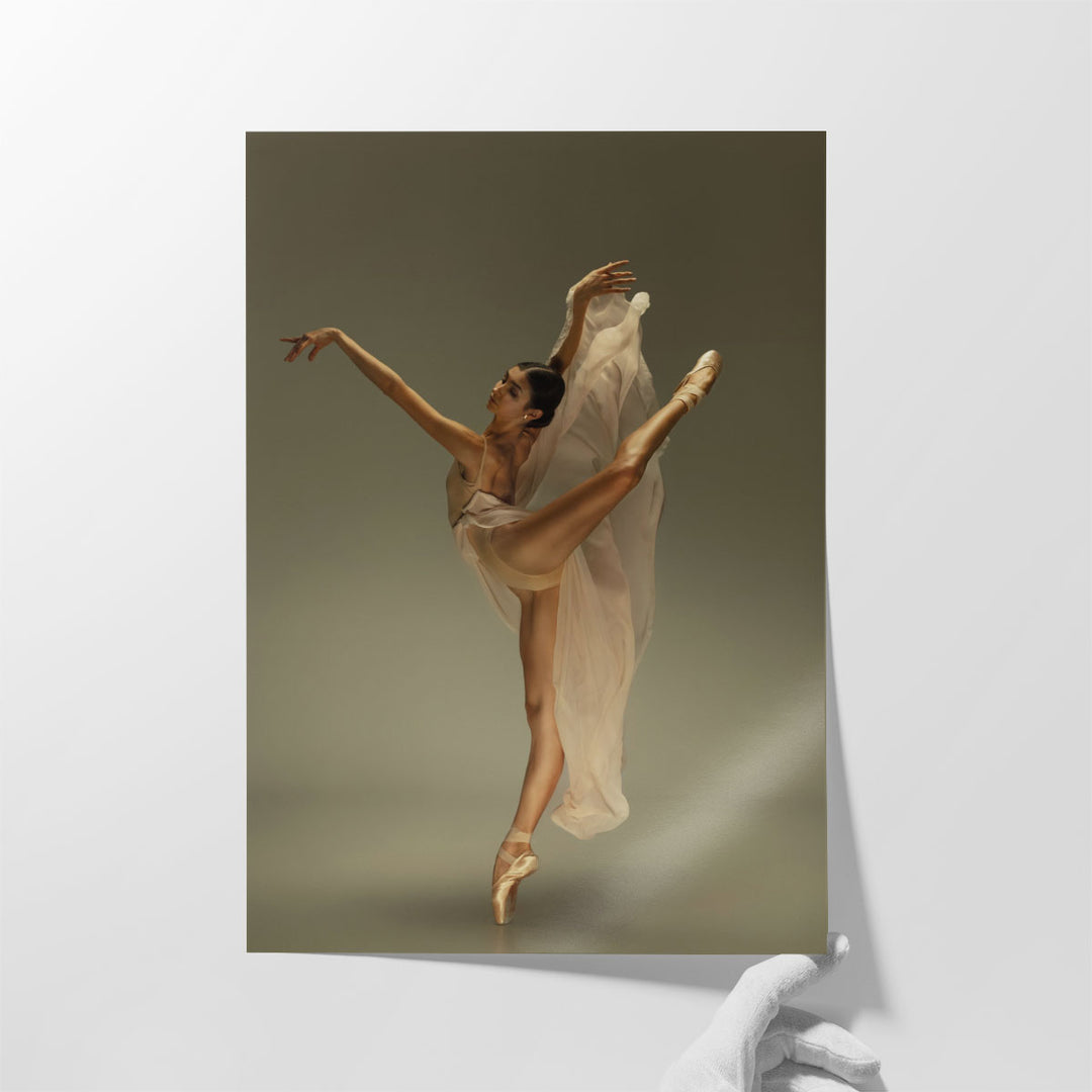 Whispers of Ballet 5 - Canvas Print Wall Art